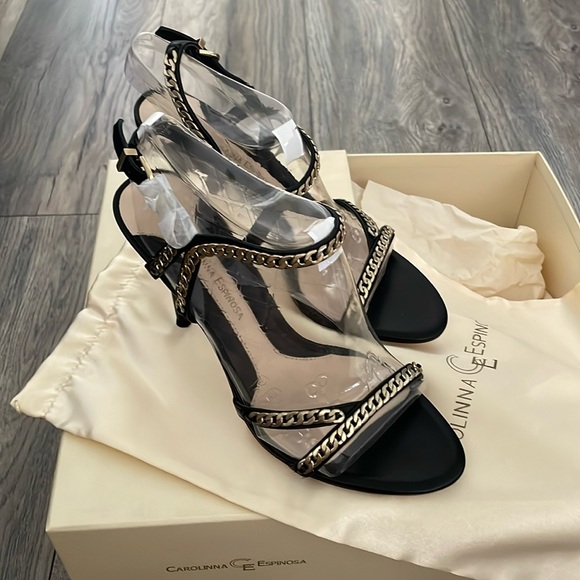 Carolinna Espinoza - Peach Sandals - Picture 1 of 7